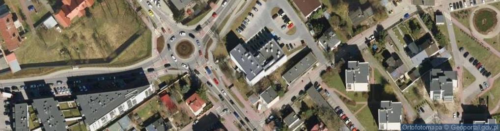 Zdjęcie satelitarne Miejska Biblioteka Publiczna w Nowym Dworze Mazowieckim
