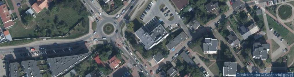 Zdjęcie satelitarne Miejska Biblioteka Publiczna w Nowym Dworze Mazowieckim