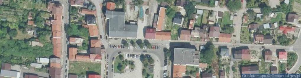 Zdjęcie satelitarne Miejska Biblioteka Publiczna w Proszowicach