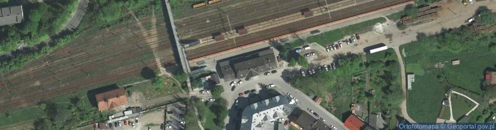 Zdjęcie satelitarne Miejska Biblioteka Publiczna w Skawinie