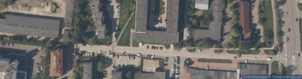 Zdjęcie satelitarne Miejska Biblioteka Publiczna w Skierniewicach