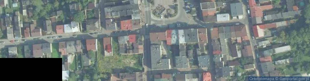 Zdjęcie satelitarne Miejska Biblioteka Publiczna w Wolbromiu
