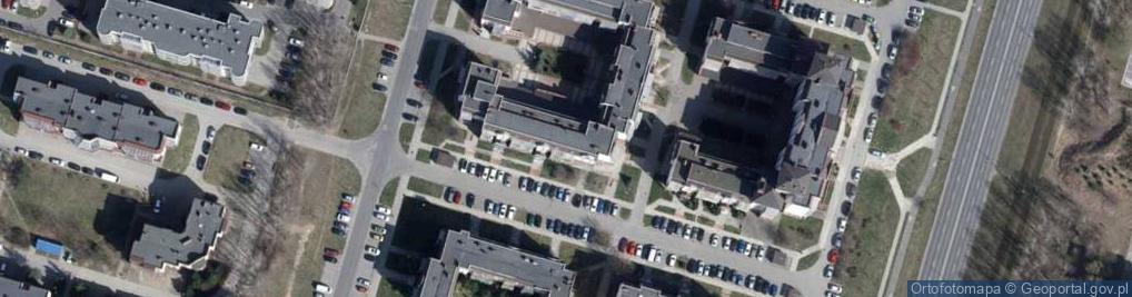 Zdjęcie satelitarne Miejska Biblioteka Publiczna