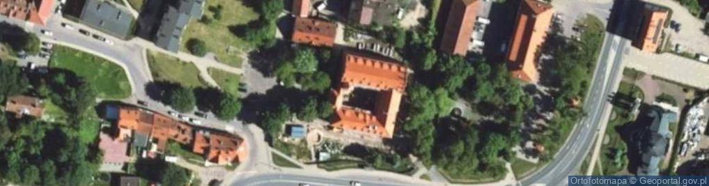 Zdjęcie satelitarne Miejska Biblioteka Publiczna