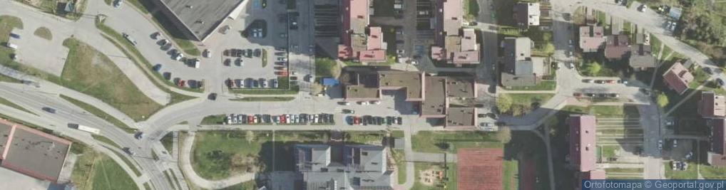 Zdjęcie satelitarne Miejska Filia nr 10 Uniwersum