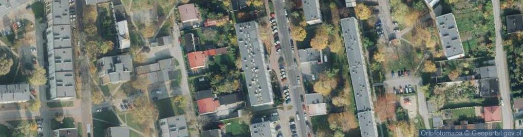 Zdjęcie satelitarne Miejska Filia