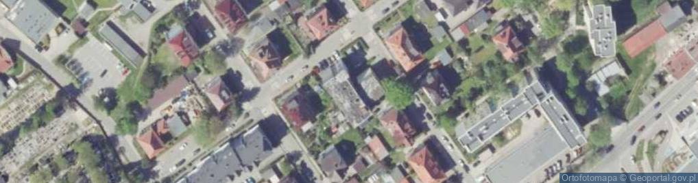 Zdjęcie satelitarne Miejska i Gminna Biblioteka Publiczna. Filia dla Dzieci