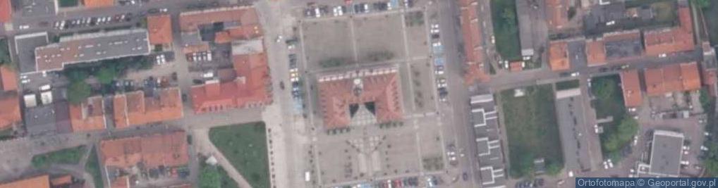 Zdjęcie satelitarne Miejska i Gminna Biblioteka Publiczna w Grodkowie