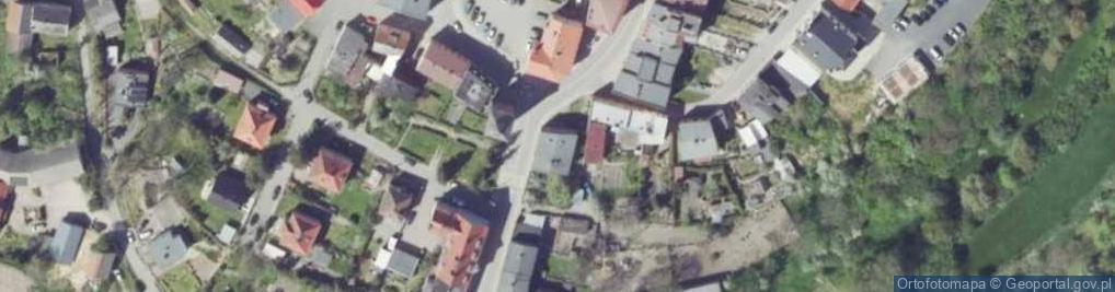 Zdjęcie satelitarne Miejska i Gminna Publiczna
