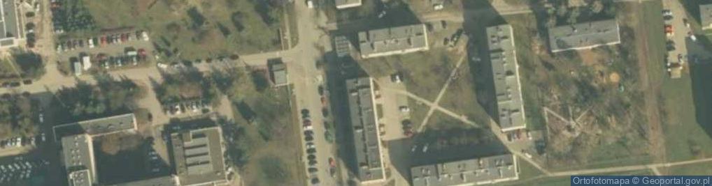 Zdjęcie satelitarne Miejska i Powiatowa Biblioteka Publiczna Oddział dla Dzieci