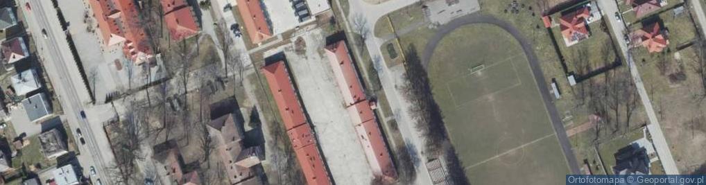 Zdjęcie satelitarne Miejska i Powiatowa Biblioteka Publiczna