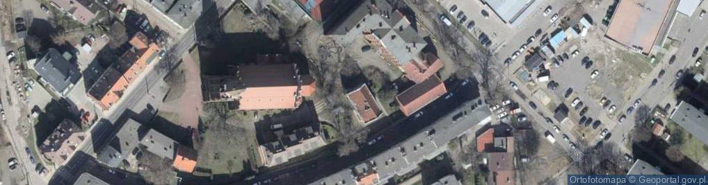 Zdjęcie satelitarne Miejska, Publiczna Filia nr 6