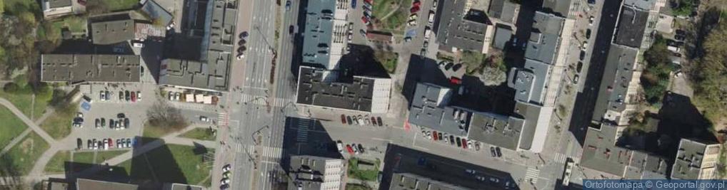 Zdjęcie satelitarne Miejska, Publiczna Wypożyczalnia