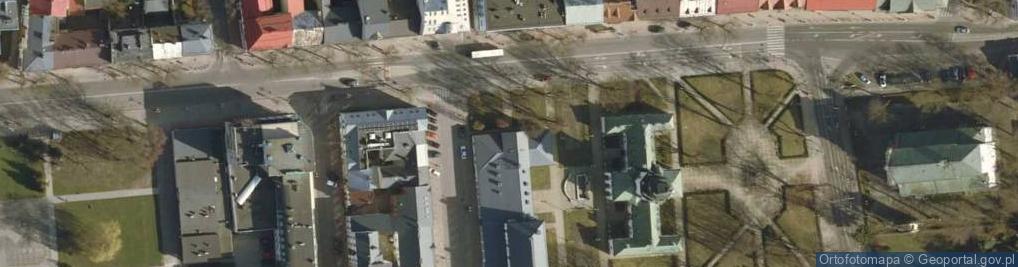 Zdjęcie satelitarne Miejska