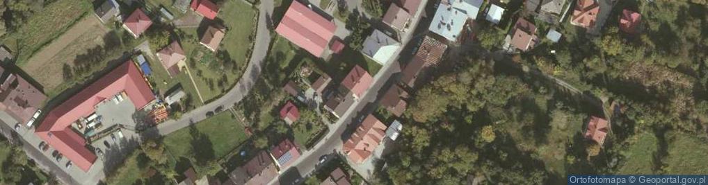 Zdjęcie satelitarne Miejsko Gminna Biblioteka Publiczna w Błażowej