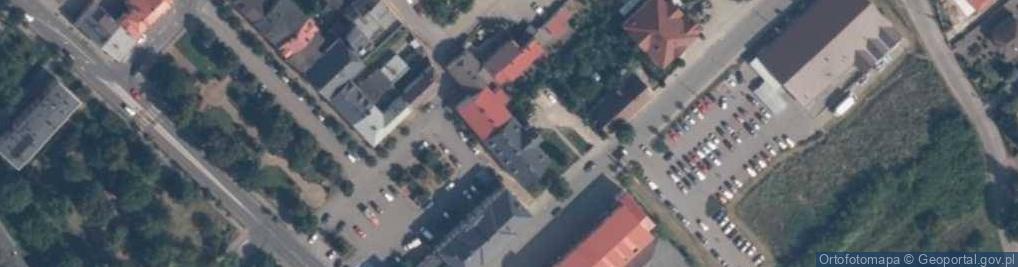 Zdjęcie satelitarne Miejsko Gminna Biblioteka Publiczna w Gąbinie