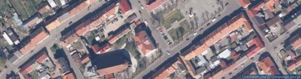 Zdjęcie satelitarne Miejsko Gminna Biblioteka Publiczna w Mieszkowicach
