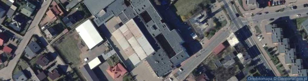 Zdjęcie satelitarne Miejsko Gminna Biblioteka Publiczna w Warce