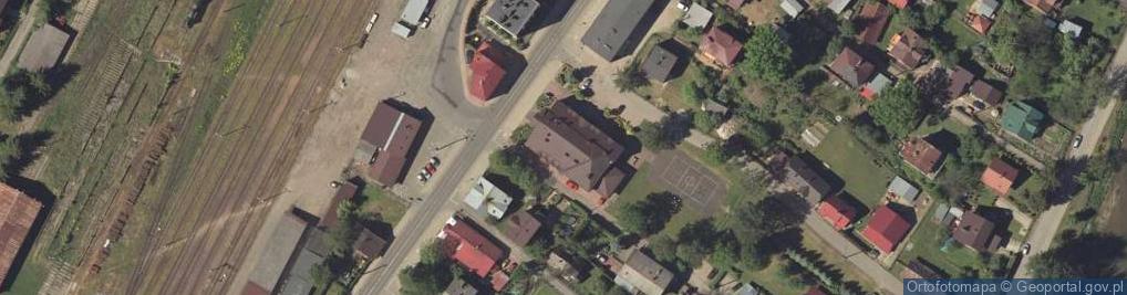 Zdjęcie satelitarne Miejsko - Gminna Biblioteka Publiczna w Zagórzu