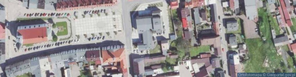 Zdjęcie satelitarne Miejsko-Gminna Biblioteka Publiczna