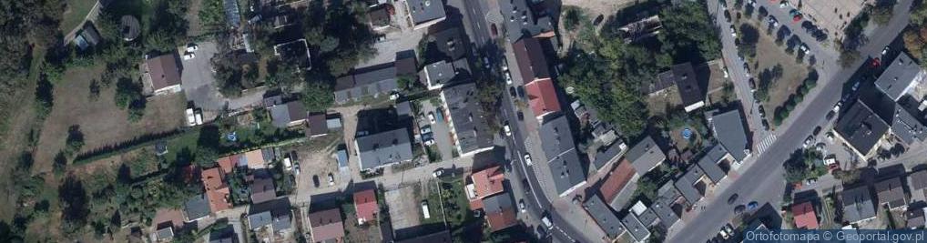 Zdjęcie satelitarne Miejsko - Powiatowa Biblioteka Publiczna - centrala