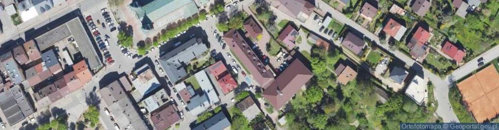 Zdjęcie satelitarne Miejsko Powiatowa Biblioteka Publiczna w Garwolinie