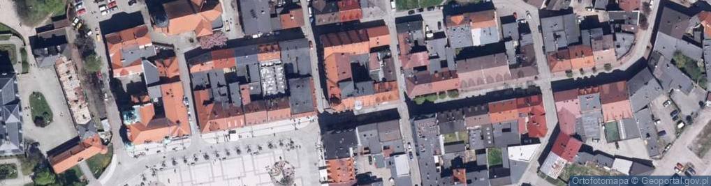 Zdjęcie satelitarne Miejsko-Powiatowa Biblioteka Publiczna w Pszczynie