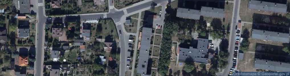 Zdjęcie satelitarne Miejsko - Powiatowa Biblioteka Publicznafilia nr 1