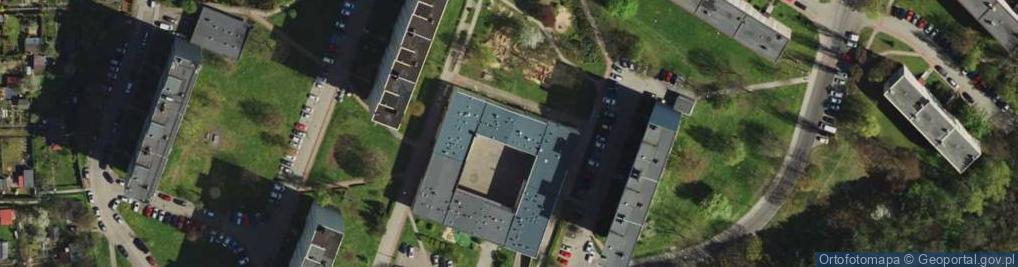 Zdjęcie satelitarne Pedagogiczna Biblioteka Wojewódzka w Katowicach - Filia w Rudzi