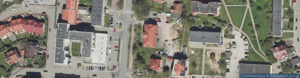 Zdjęcie satelitarne Pedagogiczna - filia