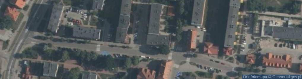 Zdjęcie satelitarne Pedagogiczna Warmińsko - Mazurska