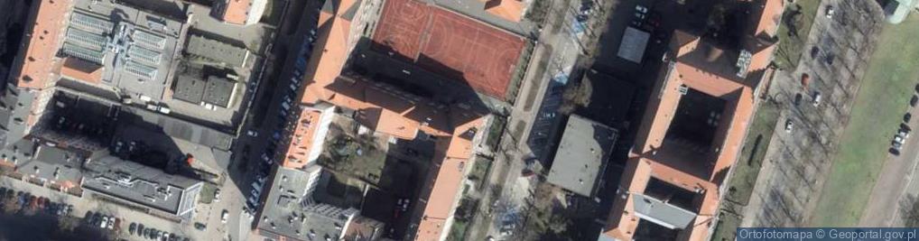 Zdjęcie satelitarne Pedagogiczna, Wojewódzka im. Heleny Radlińskiej