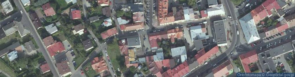 Zdjęcie satelitarne Pedagogiczna, Wojewódzka w Rzeszowie filia
