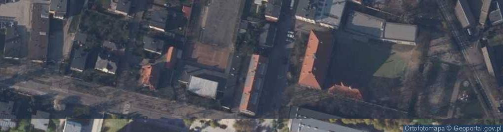 Zdjęcie satelitarne Powiatowa Biblioteka Publiczna w Kępnie