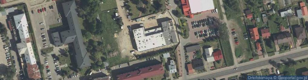 Zdjęcie satelitarne Powiatowa Biblioteka Publiczna w Lubaczowie