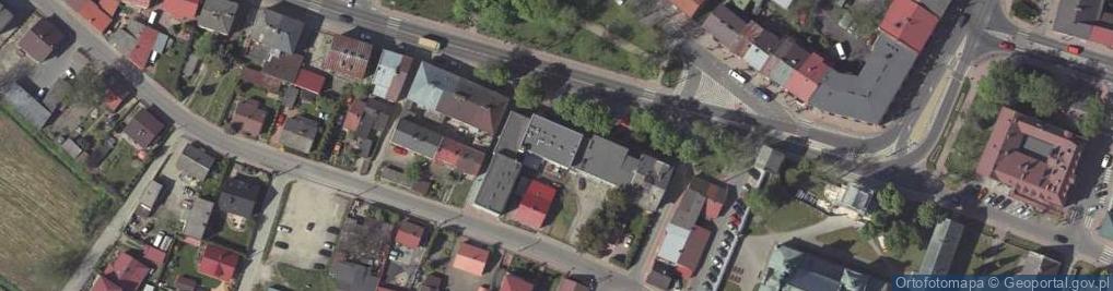 Zdjęcie satelitarne Powiatowa Biblioteka Publiczna w Opolu Lubelskim