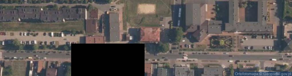 Zdjęcie satelitarne Powiatowa Biblioteka Publiczna