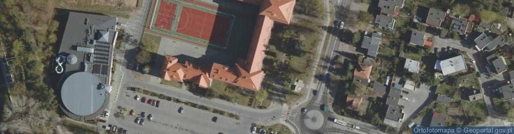 Zdjęcie satelitarne Powiatowa Biblioteka Publiczna