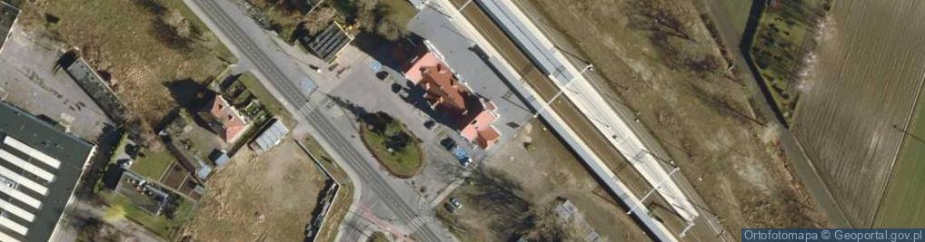 Zdjęcie satelitarne Powiatowa i Miejska Biblioteka Publiczna w Kole