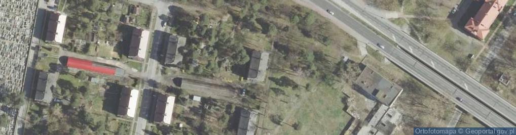 Zdjęcie satelitarne Powiatowa i Miejska, Publiczna Filia nr 4