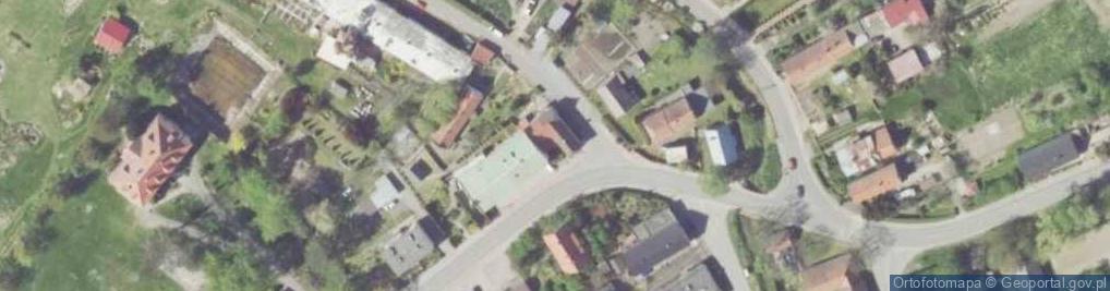 Zdjęcie satelitarne Publiczna Gminna w Łambinowicach. Filia