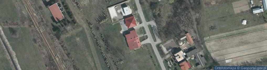 Zdjęcie satelitarne Publiczna gminy Leżajsk, filia w Chałupkach Dębniańskich