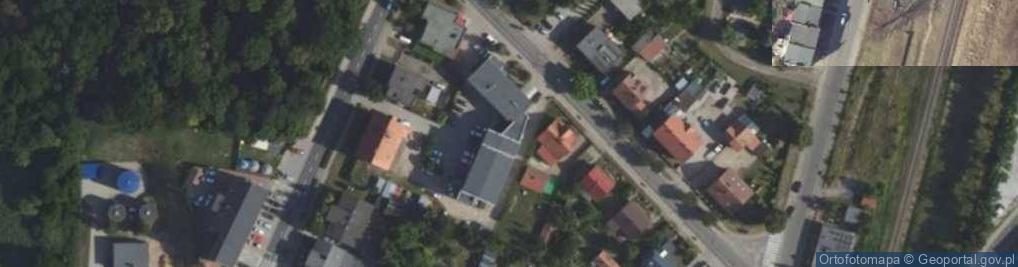 Zdjęcie satelitarne Publiczna im. E. Paukszty