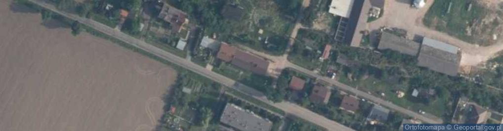 Zdjęcie satelitarne Publiczna Szczawin Kościelny, filia w Trębkach