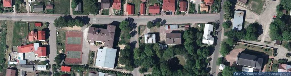 Zdjęcie satelitarne Publiczna w Krzywdzie, Filia w Okrzei