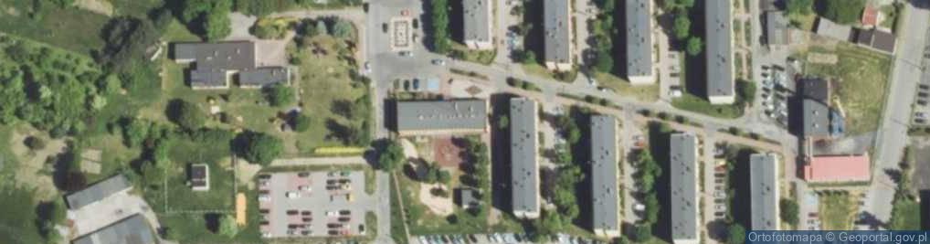 Zdjęcie satelitarne Publiczna w Rędzinach