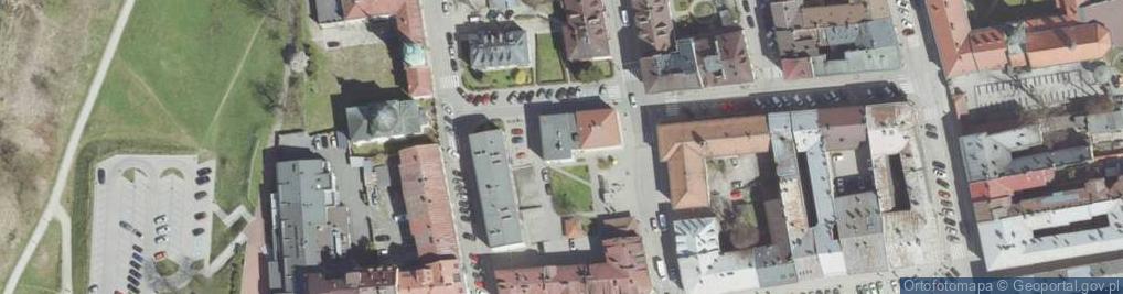 Zdjęcie satelitarne Sądecka Biblioteka Publiczna im Józefa Szujskiego