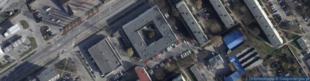 Zdjęcie satelitarne Toruńska, MBP Pabianice, filia nr 2
