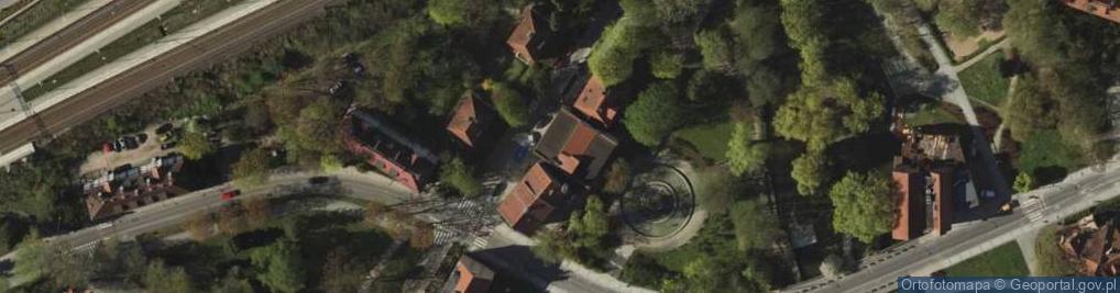 Zdjęcie satelitarne Warmińsko Mazurska Biblioteka Pedagogiczna im Prof Tadeusza Kotarbińskiego w Olsztynie