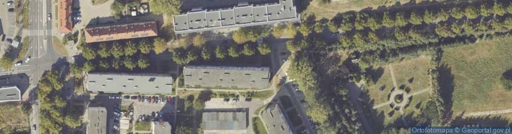 Zdjęcie satelitarne Woj. i Miejska Publiczna im. Zbigniewa Herberta - filia nr 8